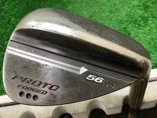 PROTO-CONCEPT PROTO-CONCEPT FORGED WEDGE メッキ 56°|10° ウェッジ WG 純正特注シャフト フレックスその他 メンズ 男性用 右利き 右用 Dランク ゴルフクラブ