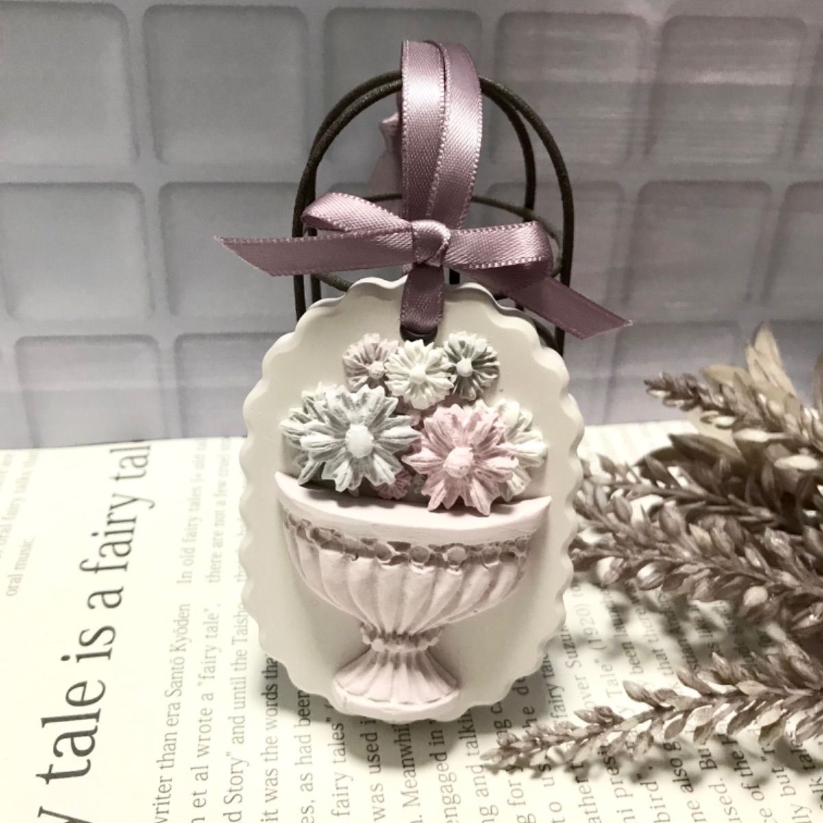 メルカリshops アロマストーン 花瓶サシェ