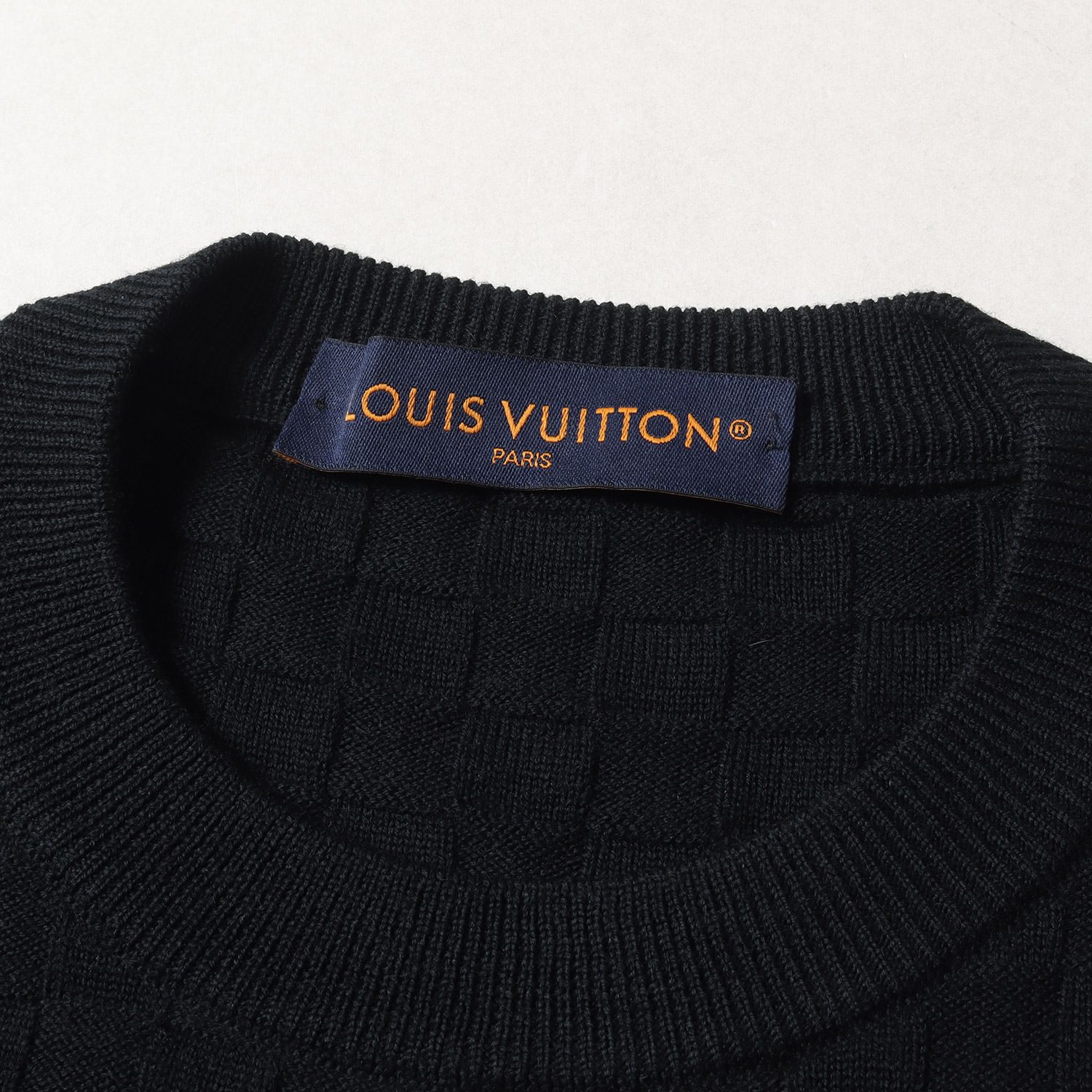美品 LOUIS VUITTON ルイヴィトン ニット サイズ:S 23AW ダミエ