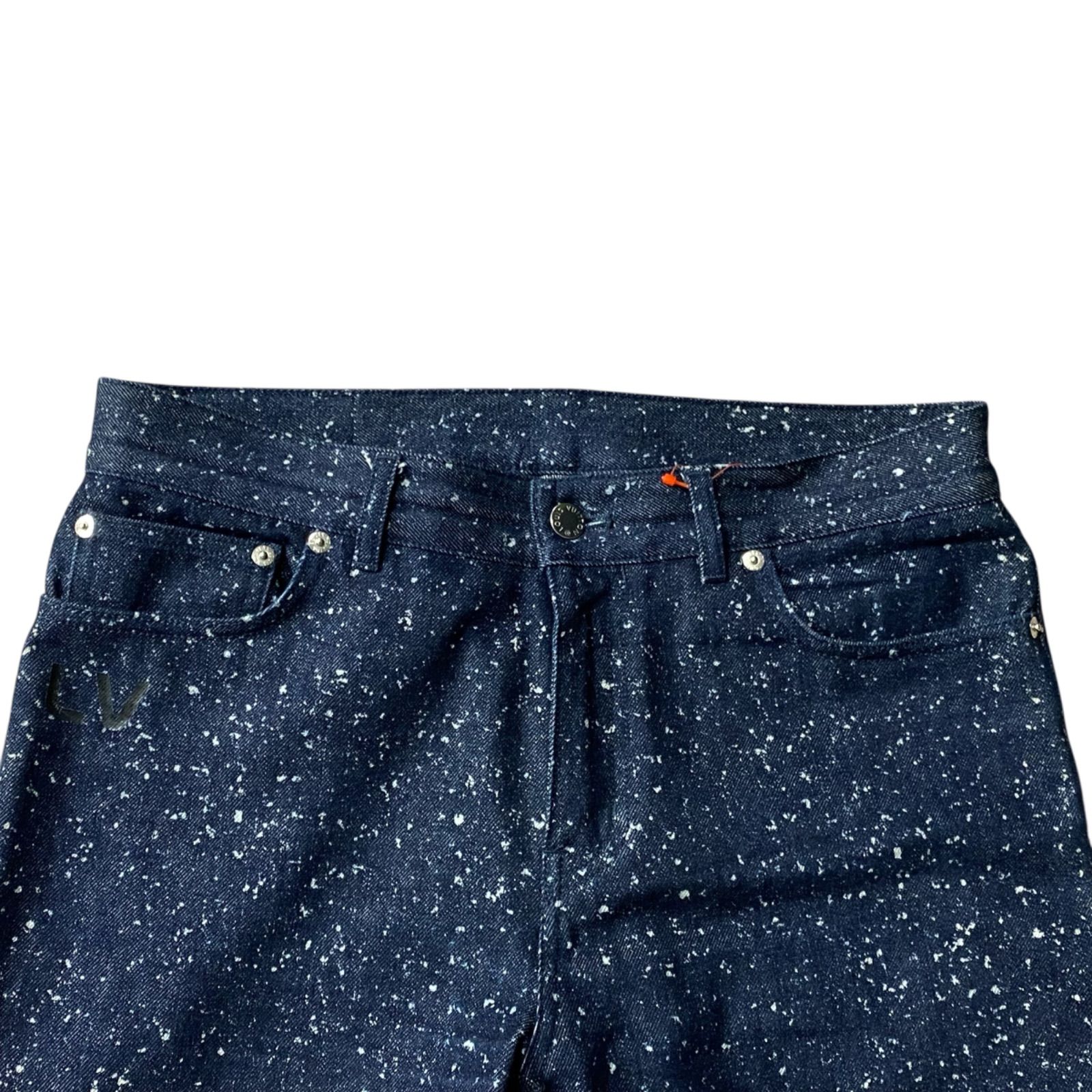 ○◇ルイ ヴィトン LOUIS VUITTON ギャラクシー デニムパンツ コットン