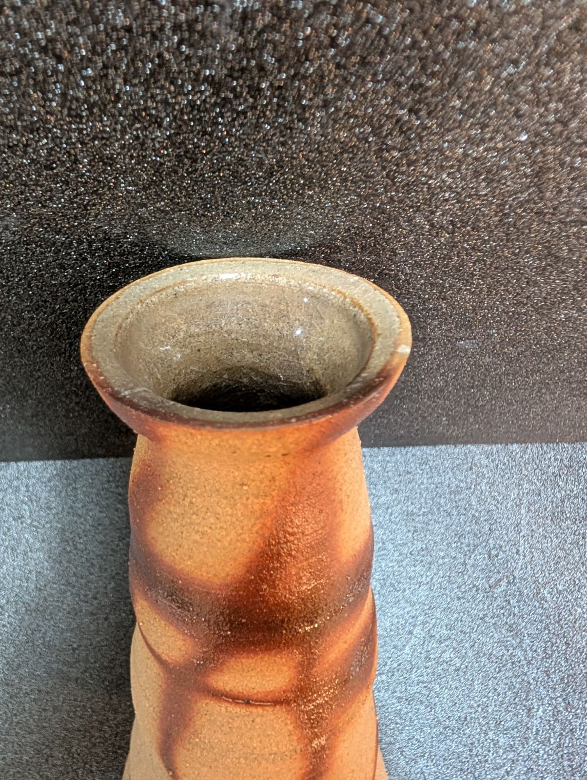 511*Z225)15陶芸 花瓶 花入 備前焼 茶道具 水次