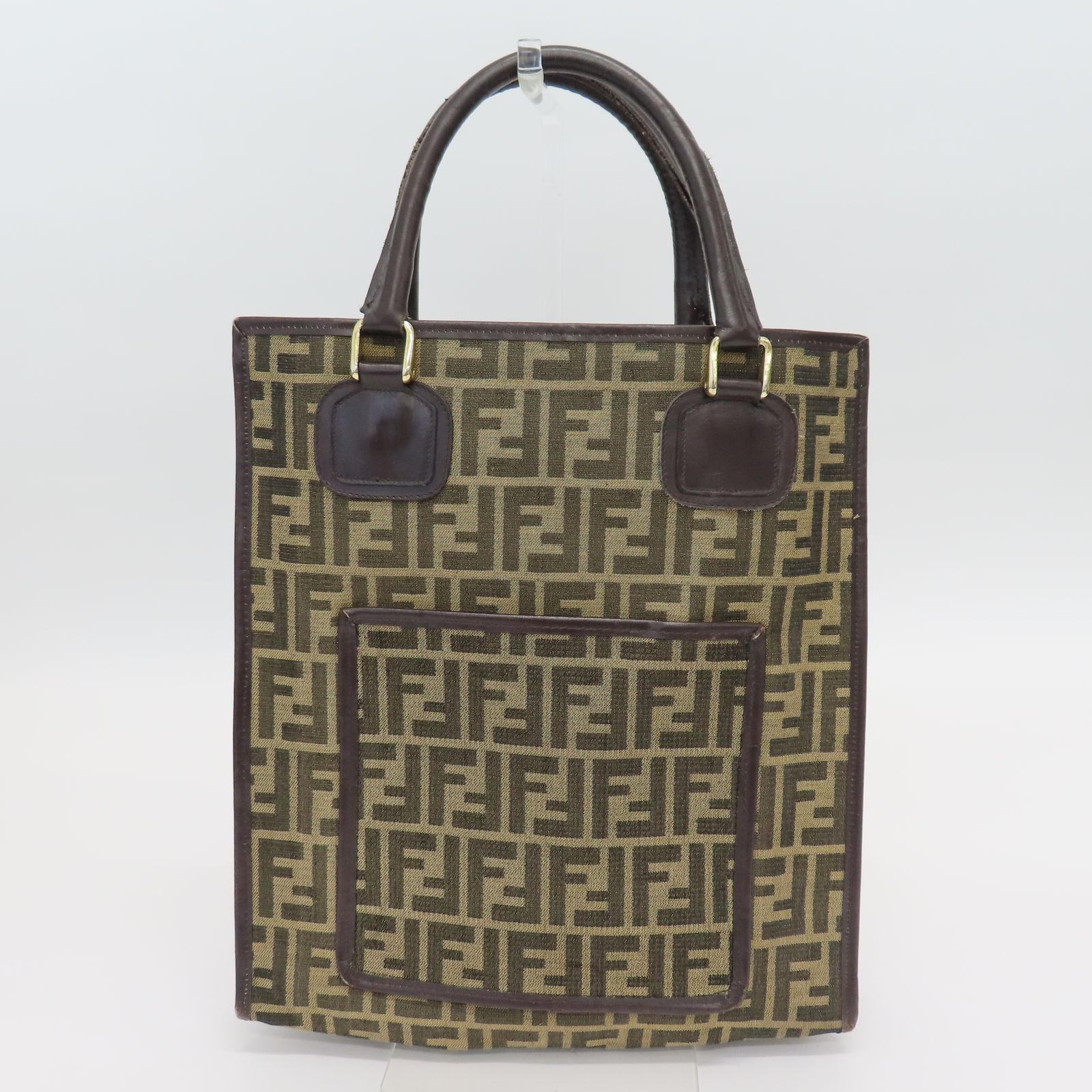 お*可様 【新品・未使用】FENDI ヴィンテージ ズッカ柄トートバッグ FENDI - オールドFENDIズッカ柄トートバッグ フェンディズッカ