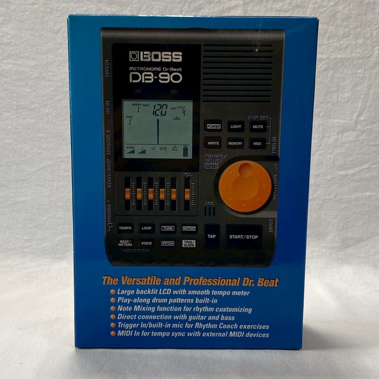 動作 済 BOSS DB-90 Dr.Beat メトロノーム 本体 ACアダプター No.3477