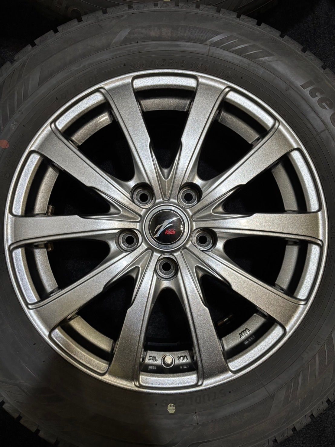 【YOKOHAMA iG50 PLUS 205/60R16】スタッドレス【MAZDA アクセラ 純正ホイール 16インチ 6.5J5HPCD114.3+50】バリ溝 ビアンテにも (MTX223) クレジットカード QRコード決済可能 YOKOHAMA iG50 PLUS 205/60R16】スタッドレス【MAZDA アクセラ 純正