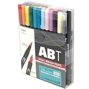 4営業日で発送 トンボ鉛筆 ABT多色セット36色ベーシ AB-T36CBA
