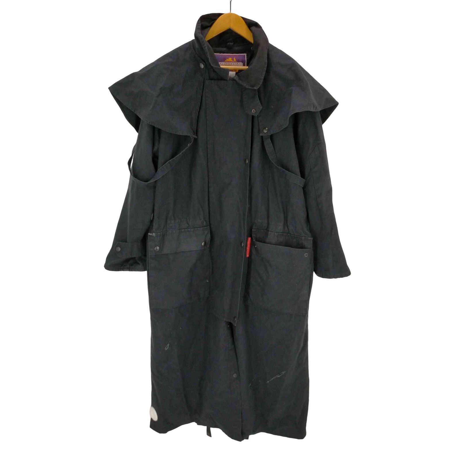 ユーズドフルギ 古着 AUSTRALIAN OUTFITTERS オイルド トレンチコート メンズ JPN L