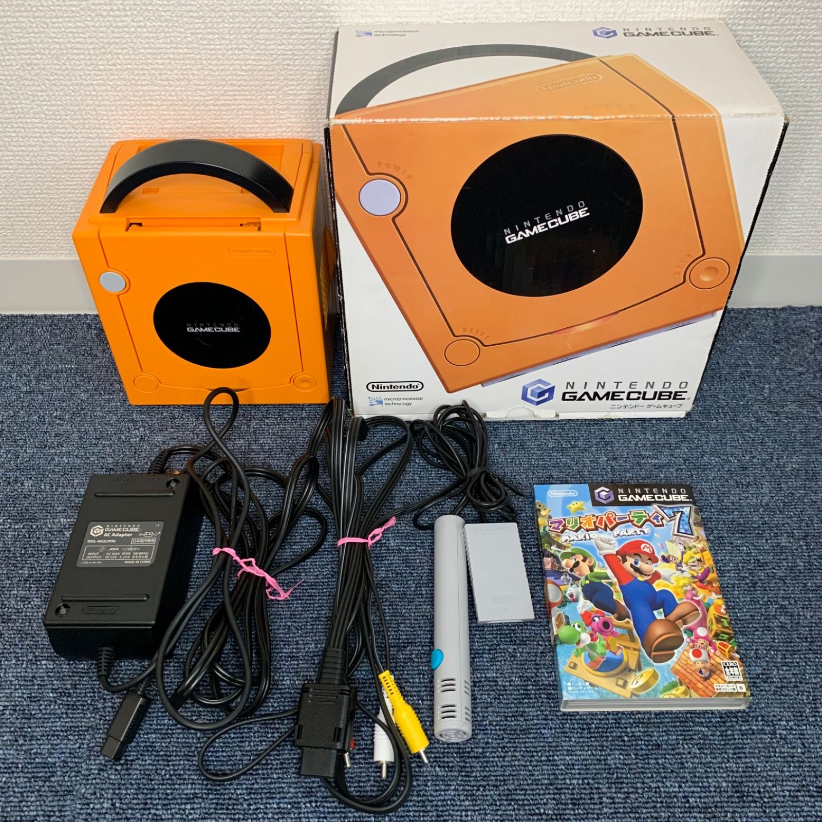 任天堂ゲームキューブ本体セットオレンジ - メルカリ 任天堂ゲームキューブ本体セットオレンジ - メルカリ