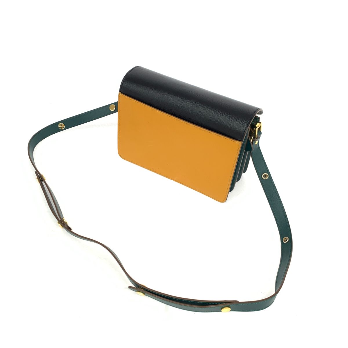 美品 MARNI マルニ トランク ショルダーバッグ マルチカラー 