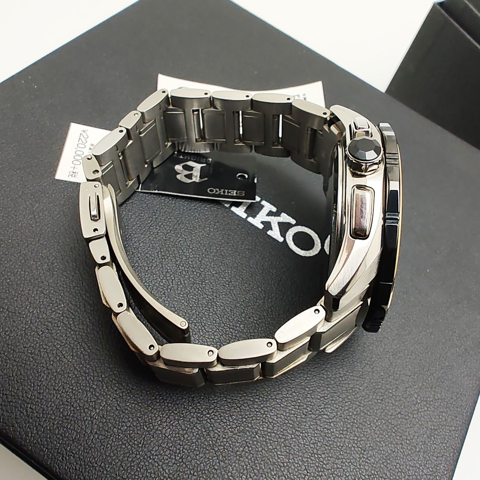 セイコー ブライツ デイト SAGA186 8B54-0BG0 ソーラー 腕時計 セラミック チタン SEIKO - メルカリ