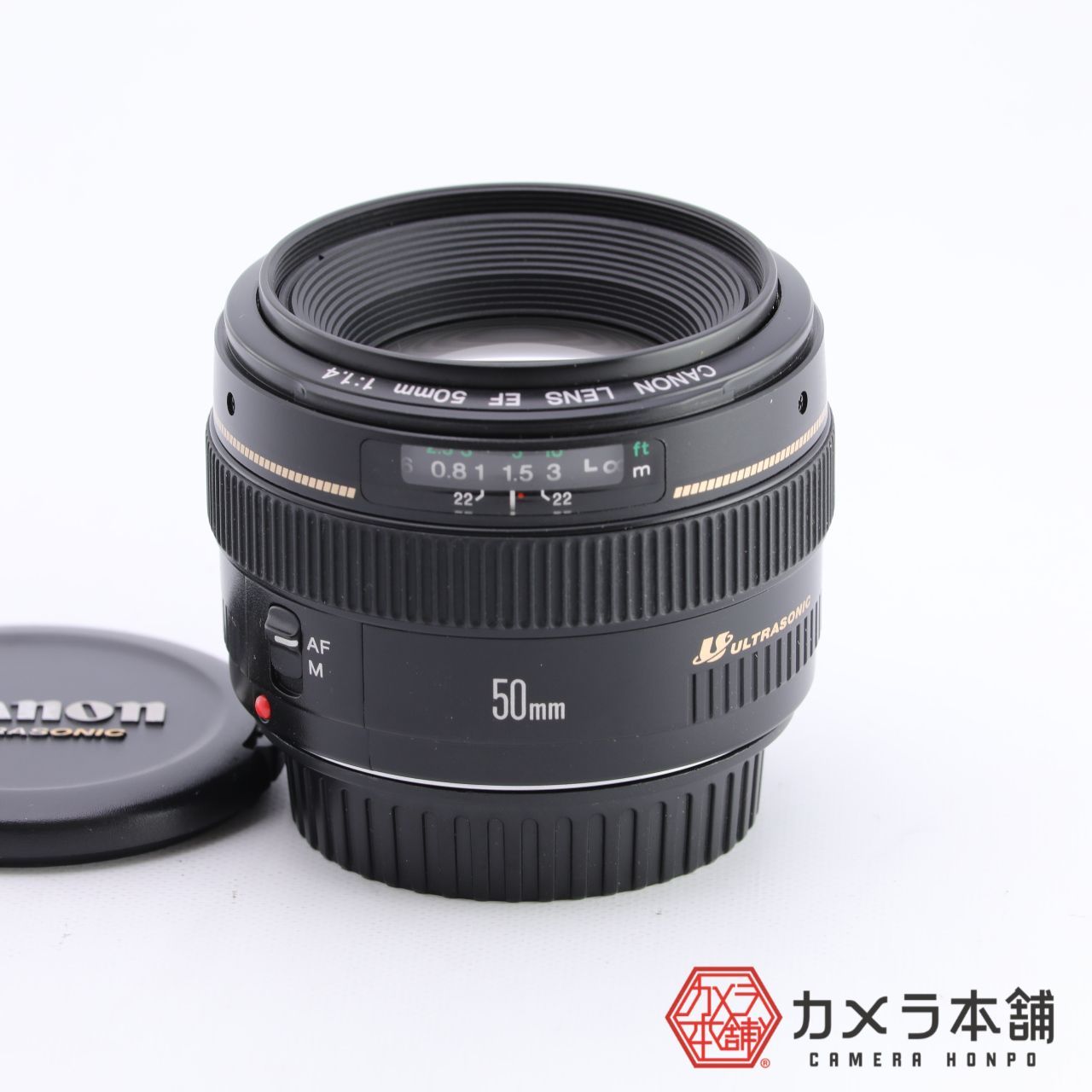 Canon キヤノン 単焦点レンズ EF50mmF1.4 USM フルサイズ対応 - カメラ