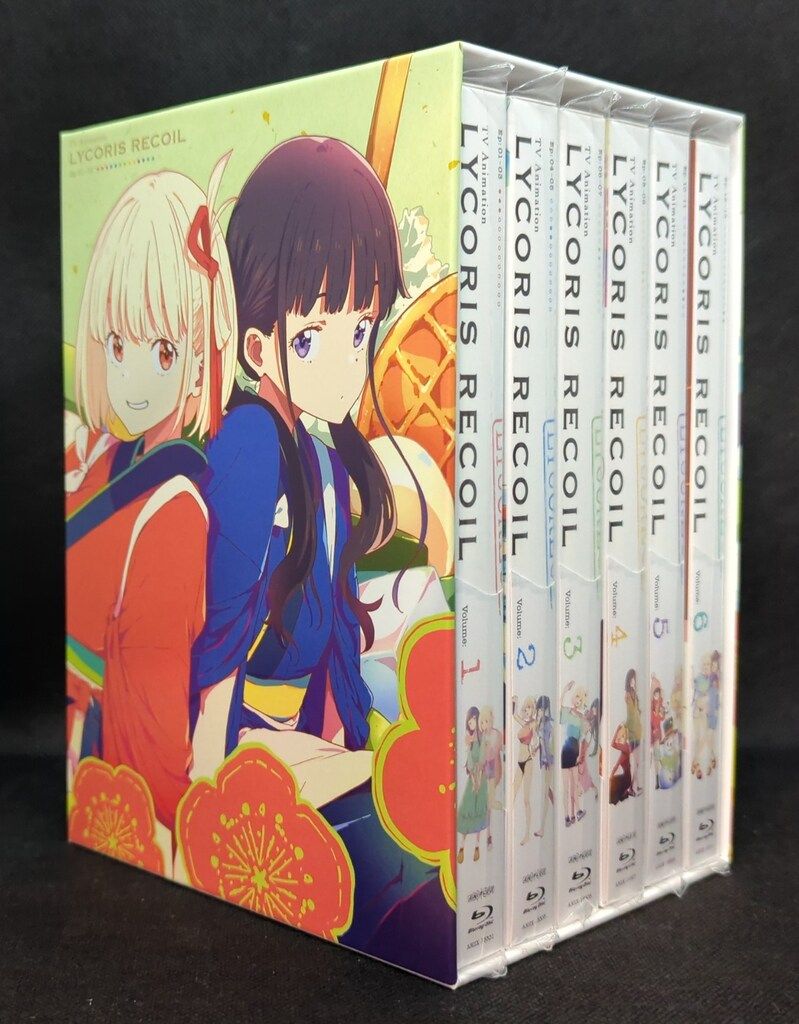 【BD未開封】リコリス・リコイル 全巻【完全生産限定版】限定全巻購入特典付き Amazon.co.jp: 【Blu-ray】リコリス・リコイル 完全生産限定版 全6巻
