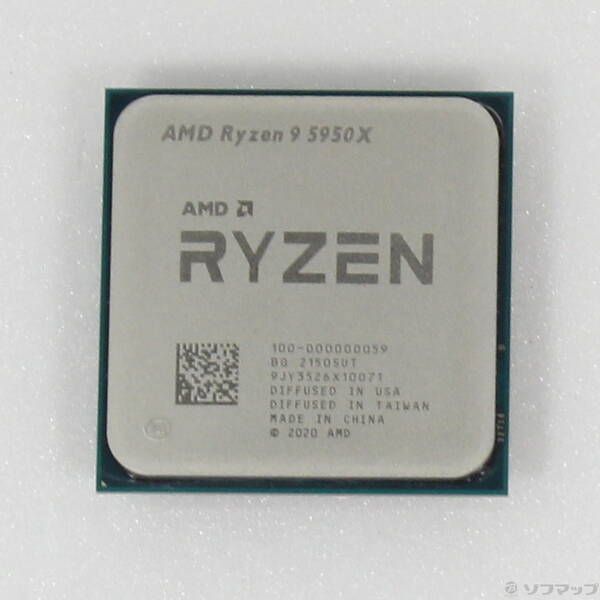 中古品〕 Ryzen 9 5950X 〔3.4GHz／SOCKET AM4〕【344】 - メルカリ