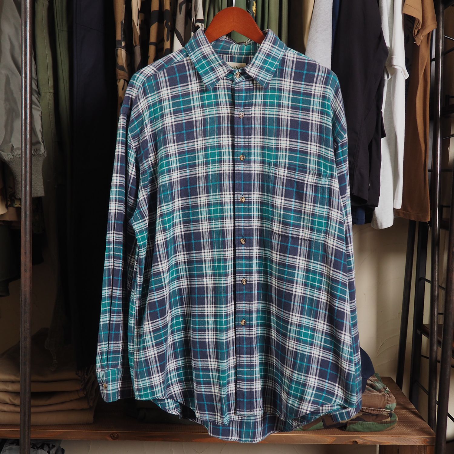 90s シャツ ST.JOHN SBAY STジョンズベイ BIGMAC ビッグマック ボタンダウン ヴィンテージ M