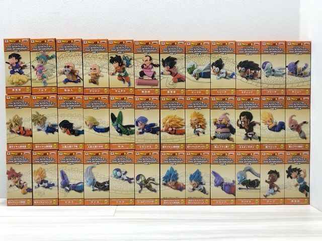 ドラゴンボール超 ワールドコレクタブルフィギュア ANIME 30th ANNIVERSARY vol.1～vol.6 全種セット 計36個 【F5128-007】106 ドラゴンボール超 ワールドコレクタブルフィギュア ANIME 30th