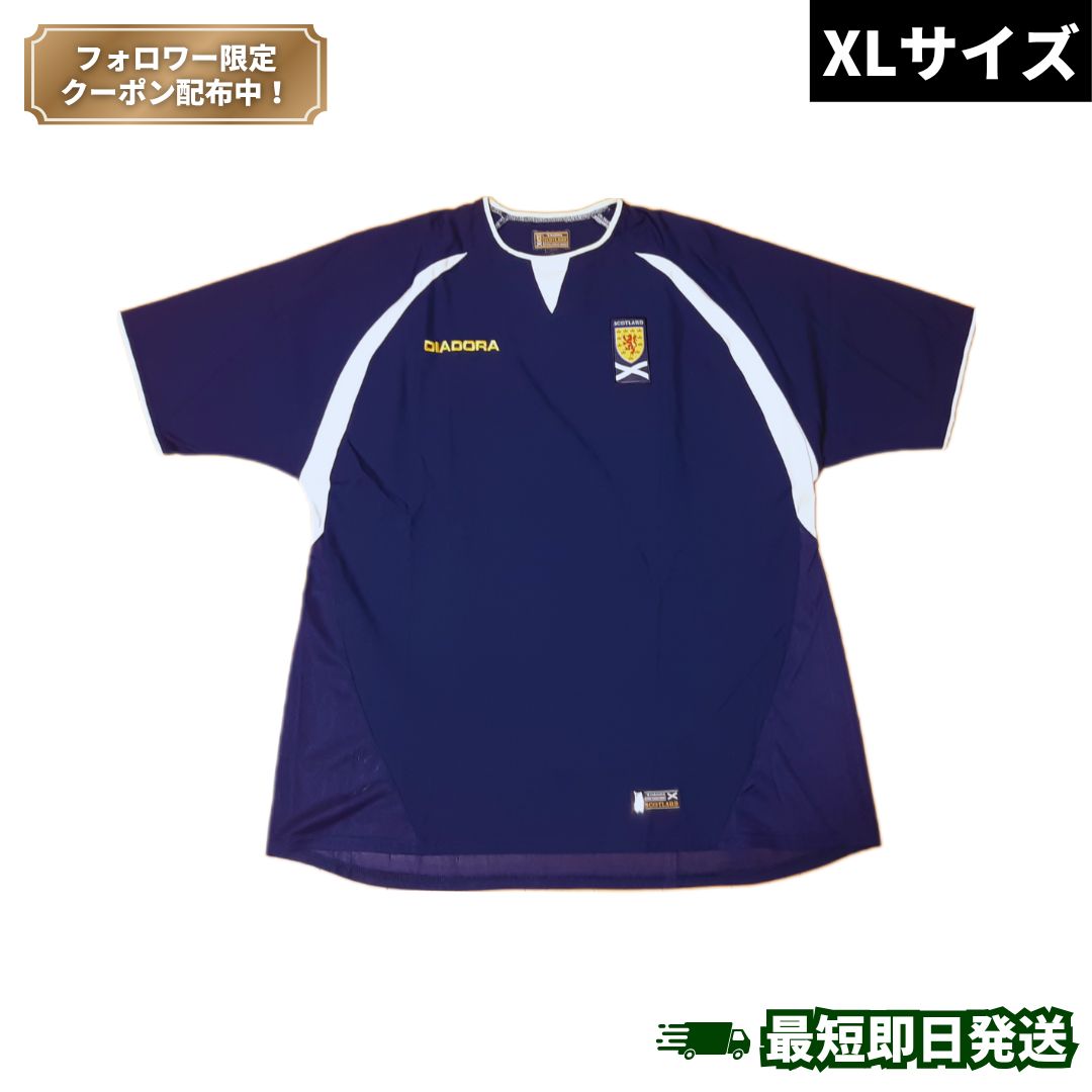 新品 ディアドラ 2003-05 スコットランド代表 ユニフォーム 激レア XL 新品・未使用】DIADORA ディアドラ 2003-05 スコットランド代表 海外