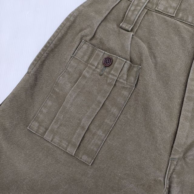Nigel Cabourn カーゴパンツ 8036-08-50001 サイズ6 ミリタリー パンツ カーキ レディース ナイジェルケーボン【中古】5-0823G∞ Nigel Cabourn カーゴパンツ 8036-08-50001 サイズ6 ミリタリー パンツ