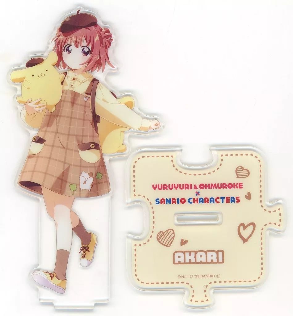 ゆるゆり サンリオ 赤座あかり キティ アクリルスタンド ゆるゆり