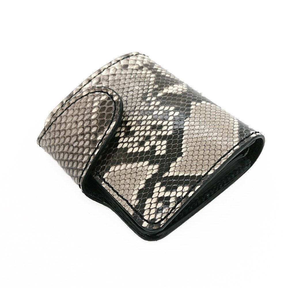 KC,s ケイシイズ ビルフォールド ラレドJr パイソン 二つ折り財布 ヘビ  