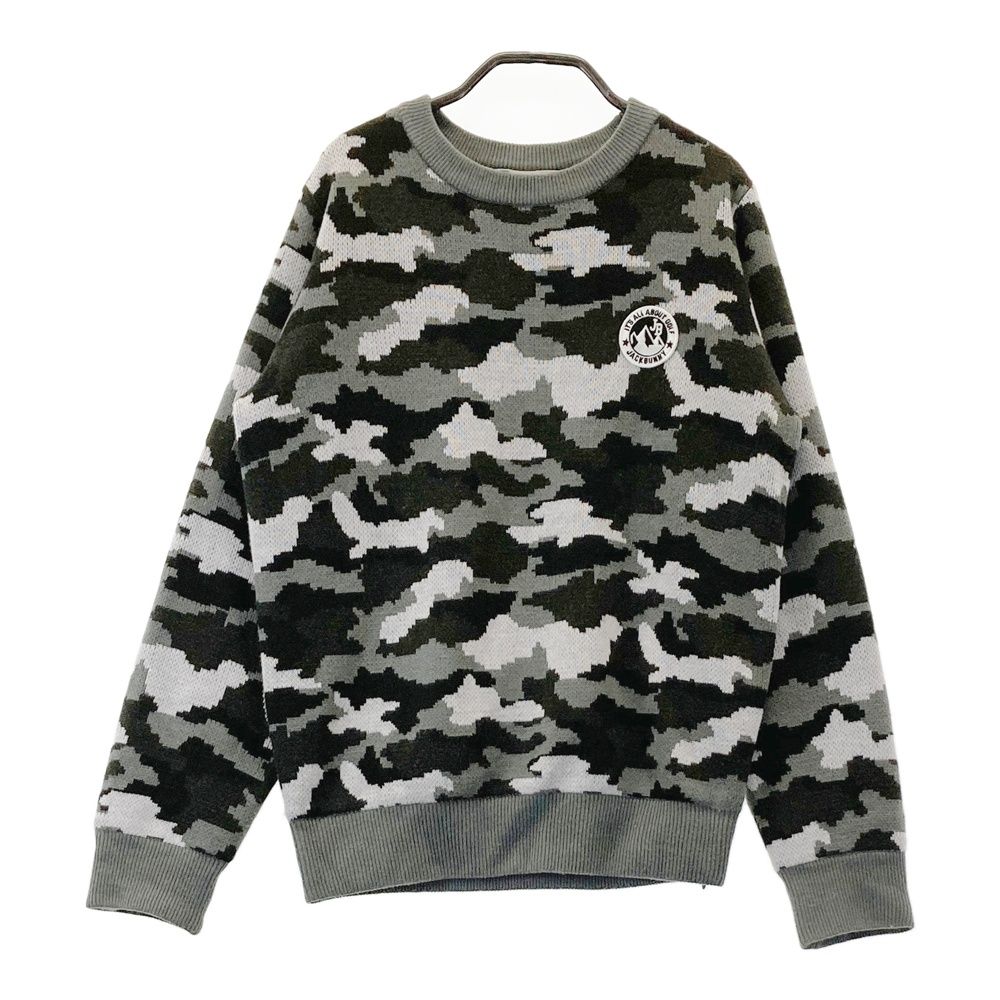 ファミリア イニシャルM チェック柄 クマ刺繍 ショルダーバッグ