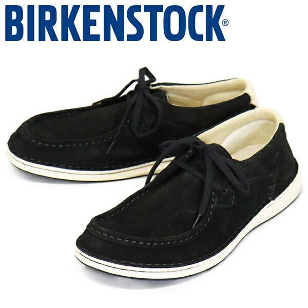 BIRKENSTOCK ビルケンシュトック 1029658 PASADENA パサデナ スエードレザーシューズ BLACK レギュラー BI464 レギュラー 39-約25.0cm