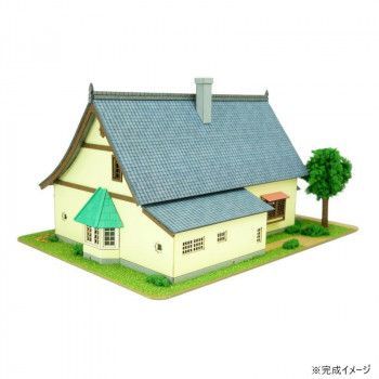 スタジオジブリ作品シリーズ S MIX アリエッティの住む屋敷 MK07-36 ジオラマ ペーパークラフト ミニチュアアート アート インテリア キット NEXPOTALLINN_EU
