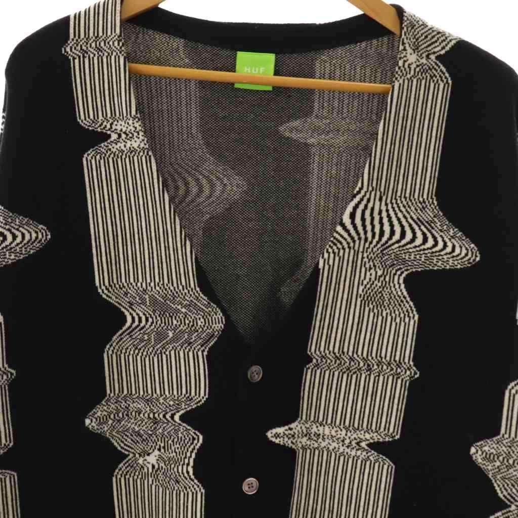 HUF Vネックカーディガン 黒 楽天市場】HUF ハフ カーディガン レディース メンズ 春 夏 黒