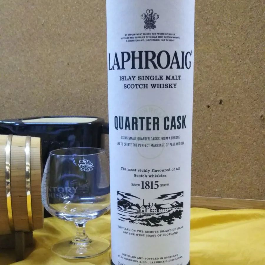 ラフロイグ クオーターカスク 700ml 48度 箱付 - メルカリ