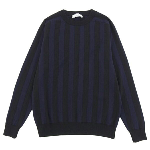 ◇美品◇ アミパリ AMI PARIS ウール100% ストライプ 長袖