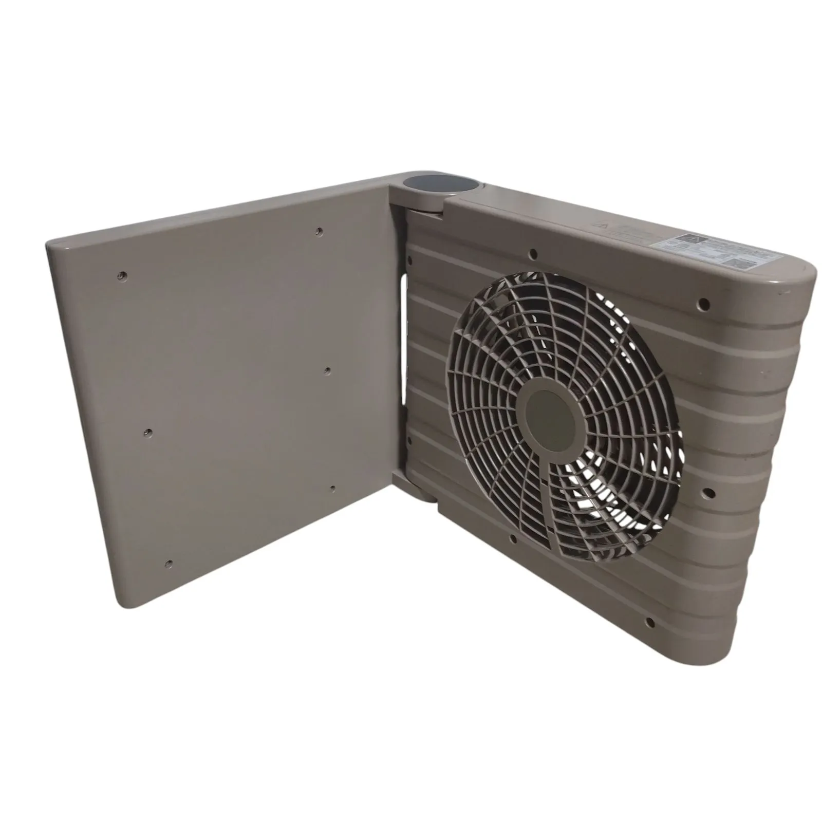 管理番号2775】APF-560 ソーラーパワーファン SOTOMO グレイッシュ