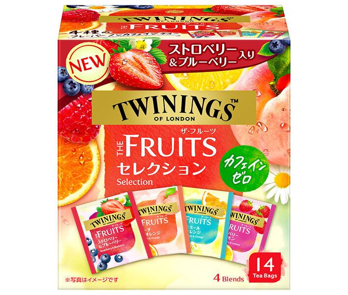 片岡物産 トワイニング THE FRUITS ザ フルーツ セレクション 14P×24個入× 2ケース ｜ 紅茶 TWININGS ティーバッグ インスタント 紅茶