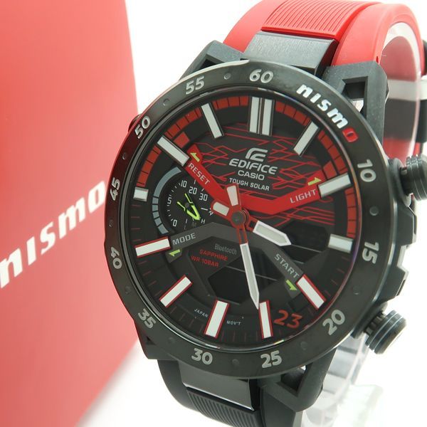 CASIO エディフィス NISMO MY23 EDITION モバイルリンク ソーラー ECB-2000NIS-1AJR 新品同様 箱 カシオ 送料込質屋-10222