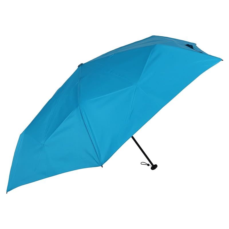 【新着商品】[ムーンバット] urawaza (ウラワザ) 折りたたみ傘 3秒でたためる傘 形状記憶 形状安定 無地 プレーン 手開き 簡単開閉 撥水 防汚 雨傘 UVカット ユニセックス メンズ 親骨55cm 折り畳み傘 畳みやすい 10263 ターコイ