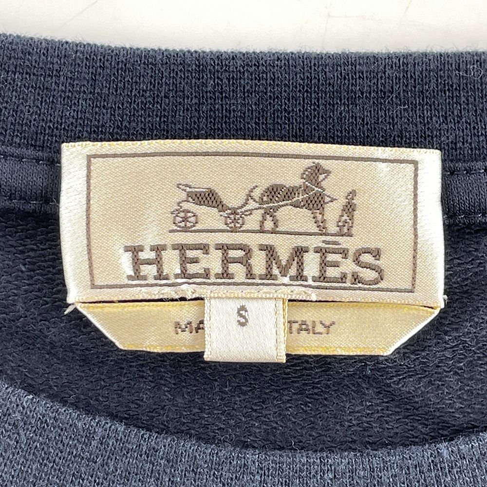 HERMES エルメス 【美品/国内正規】レザーロボットワッペン クルー