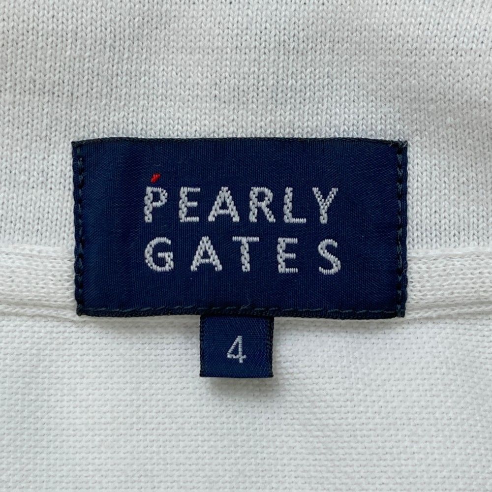 サイズ:4 PEARLY GATES パーリーゲイツ 半袖ポロシャツ ニコ サイズ:4 PEARLY GATES パーリーゲイツ 半袖ポロシャツ ニコ