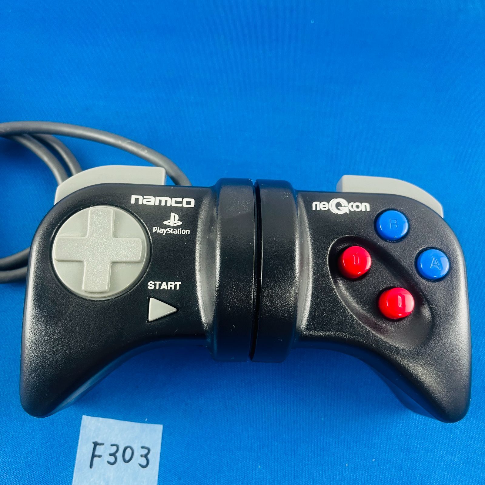◇F303【動作OK】ナムコ namco ネジコンneGcon コントローラ PS