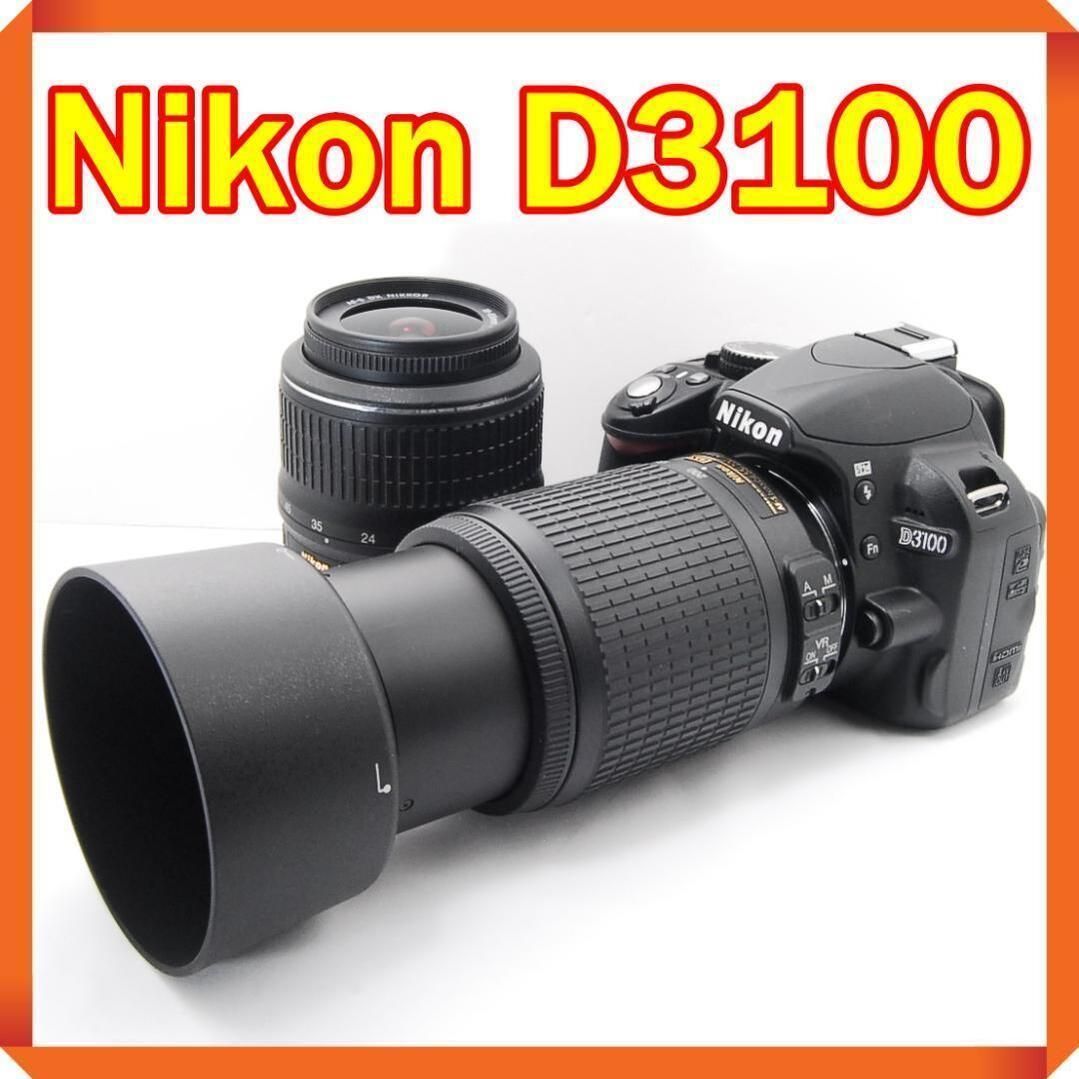 ❤シャッター数940回 Nikon D3100 ニコン 一眼レフ スマホ転送