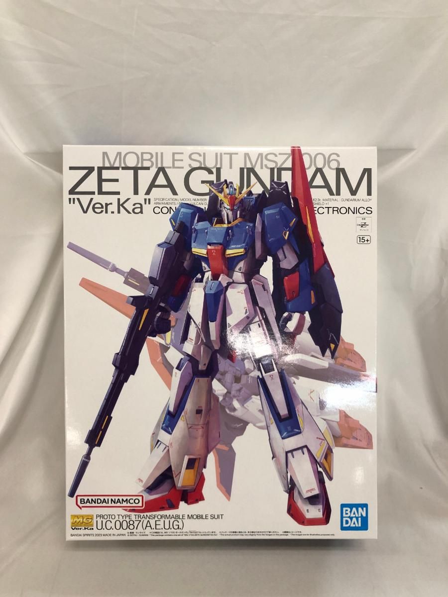 【日本産】 Ver.Ka 未開封】ゼータガンダム (MG) メルカリ - 機動戦士Zガンダム ロボット