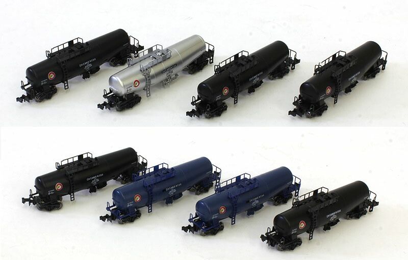 タキ43000 日本石油輸送（黒・青・シルバー） 8両セット 【特別企画品