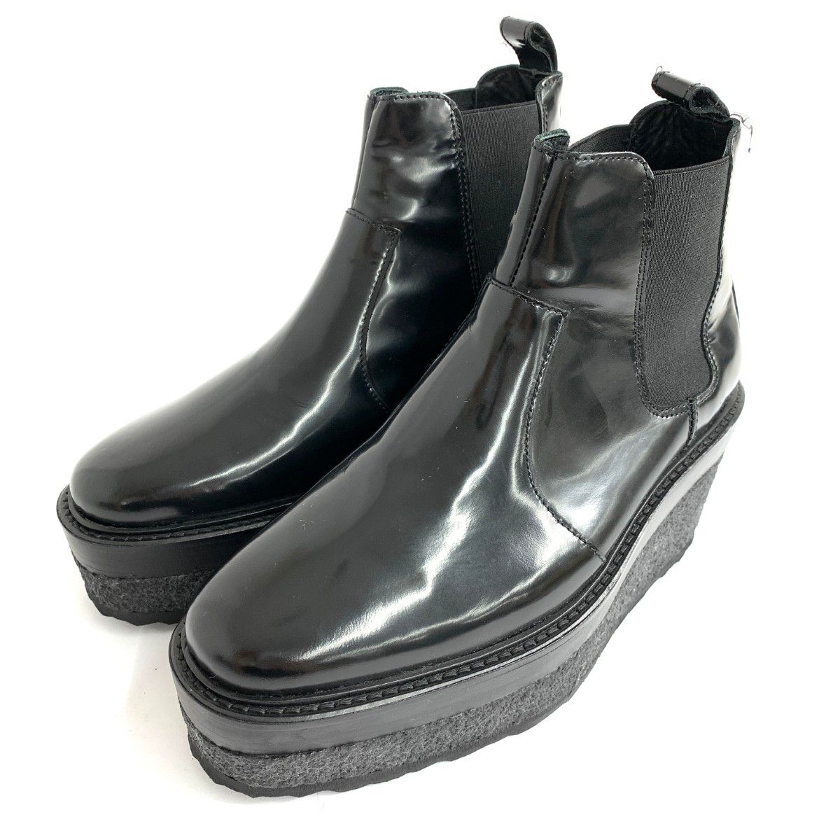 PIERRE HARDY ピエールアルディ サイドゴア レザー ブーツ 黒 PIERRE HARDY(ピエールアルディ)】 チェルシーブーツ｜PARIGOT ONLINE