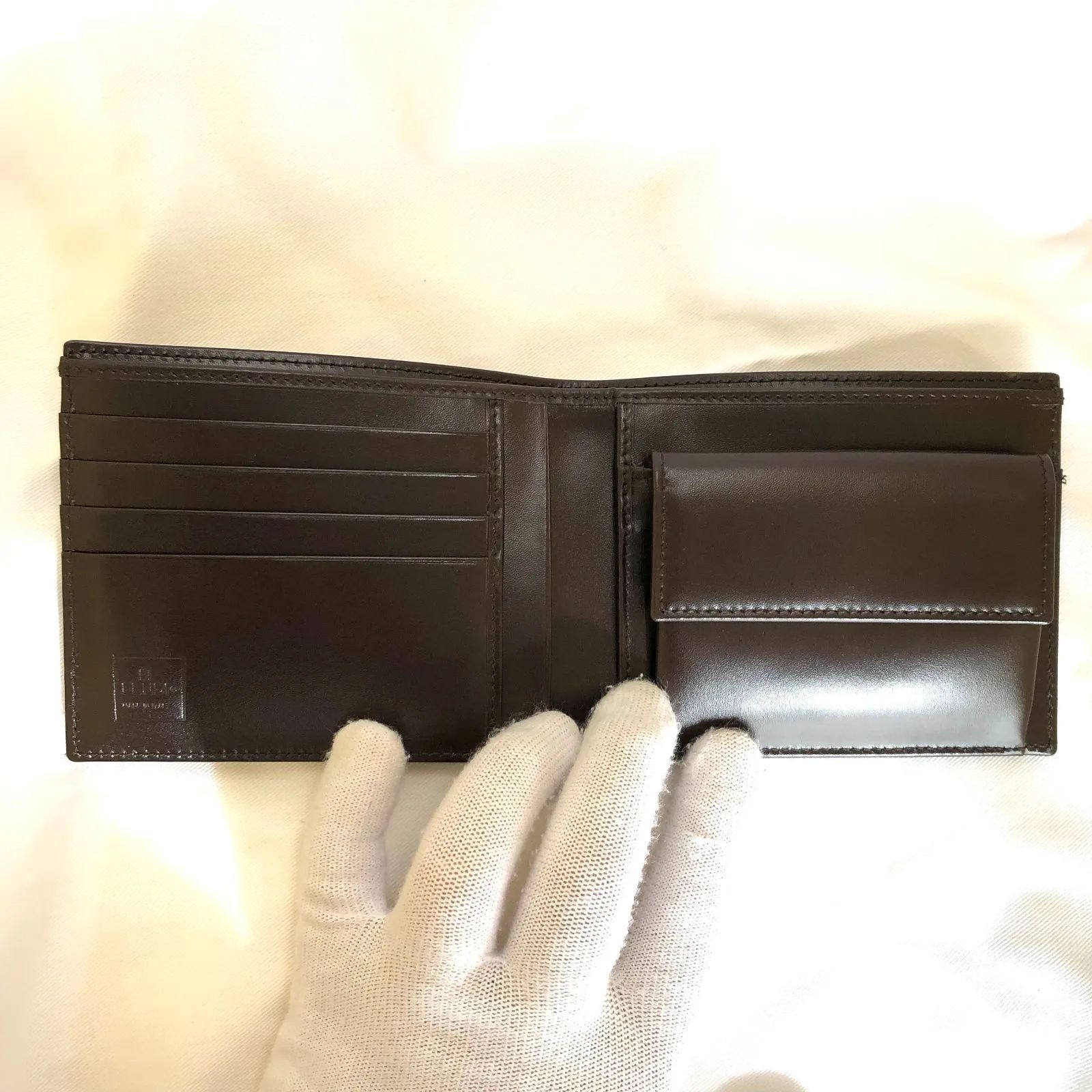 ⭐超美品⭐FENDI フェンディ ズッキーノ 二つ折り財布