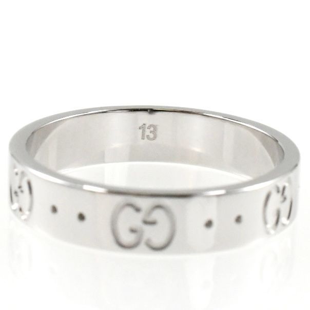 GUCCI K18WG/Au750(ホワイトゴールド) GUCCI K18WG/Au750(ホワイトゴールド) - メルカリ
