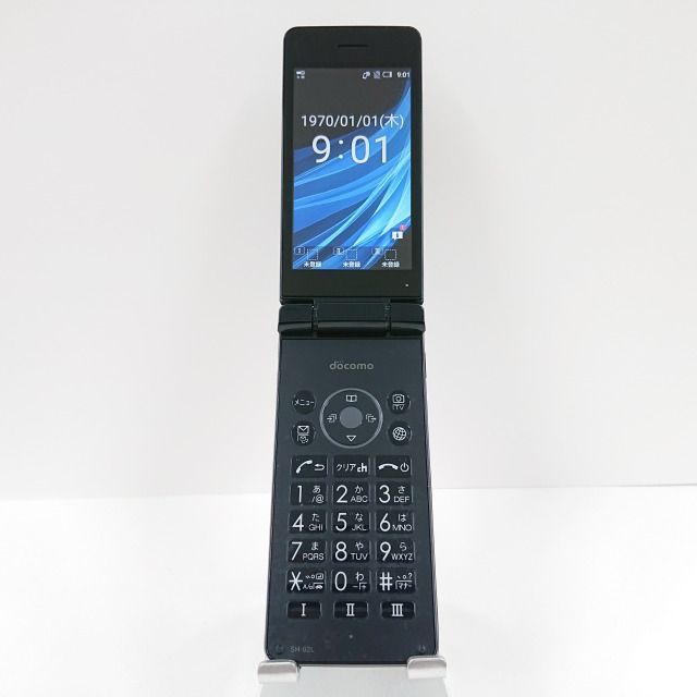 AQUOS ケータイ SH-02L docomo ブラック 送料無料 本体 c07155