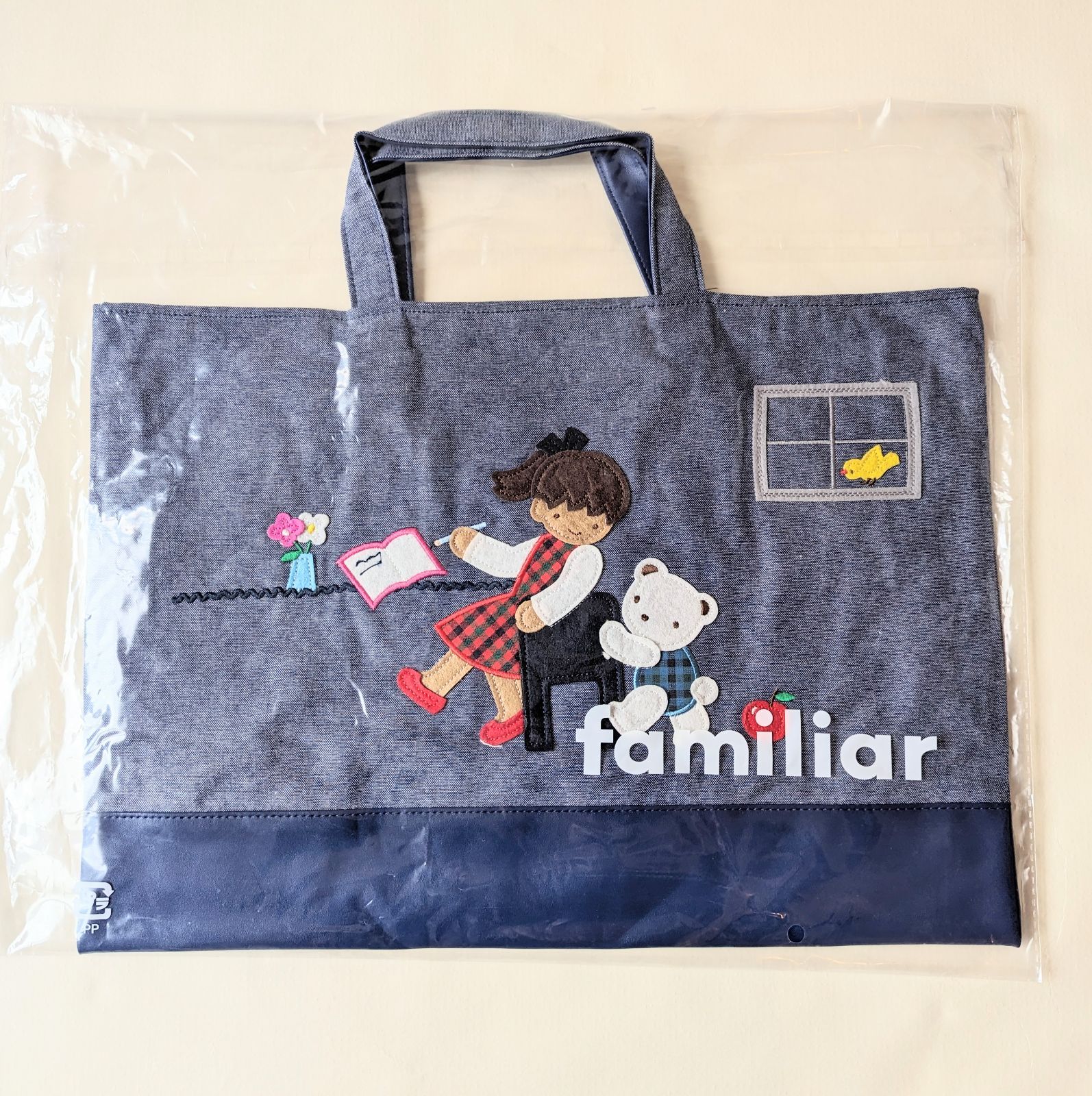 福袋 ファミリア デニムバッグ レッスンバッグ familiar レッスン 