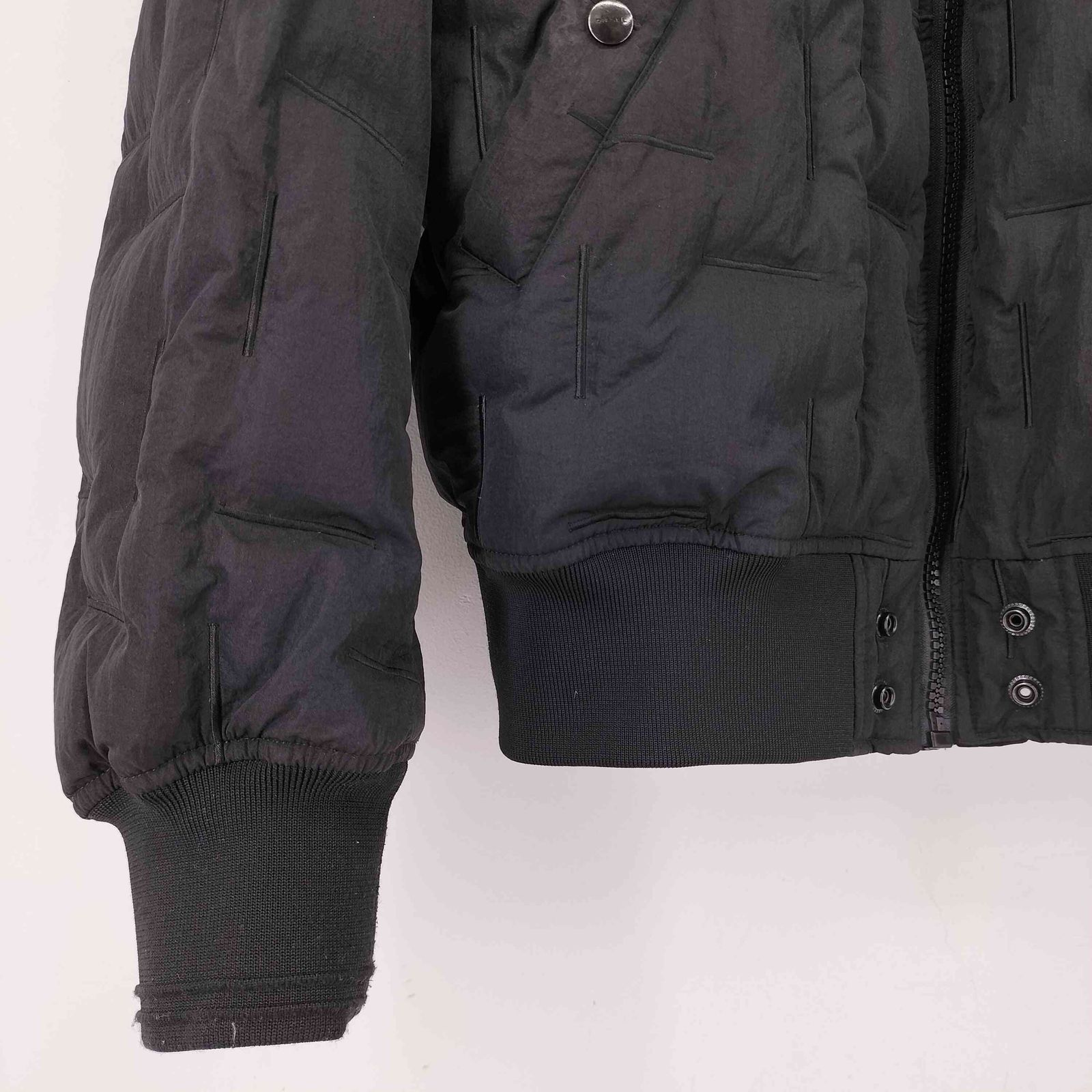 ディーゼル DIESEL HARDCOREワッペン ダウンジャケット MA1 メンズ JPN 