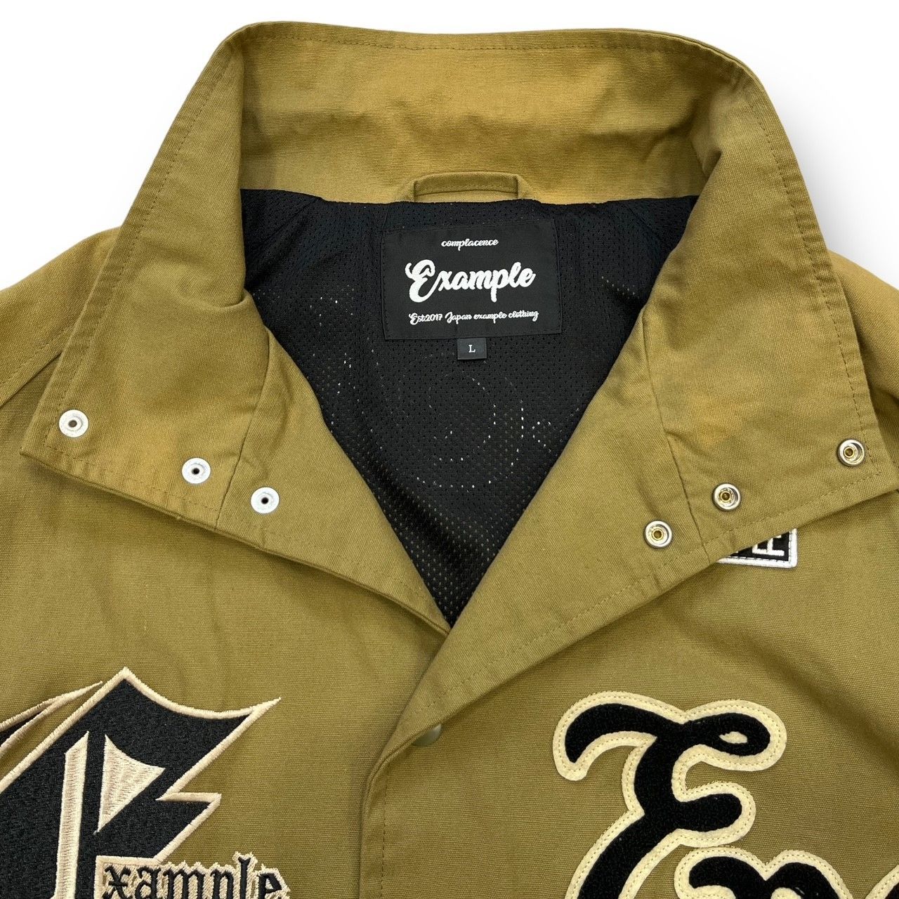 定価30800円 EXAMPLE 22SS HEAVY CANVAS TRACK JACKET L - メルカリ