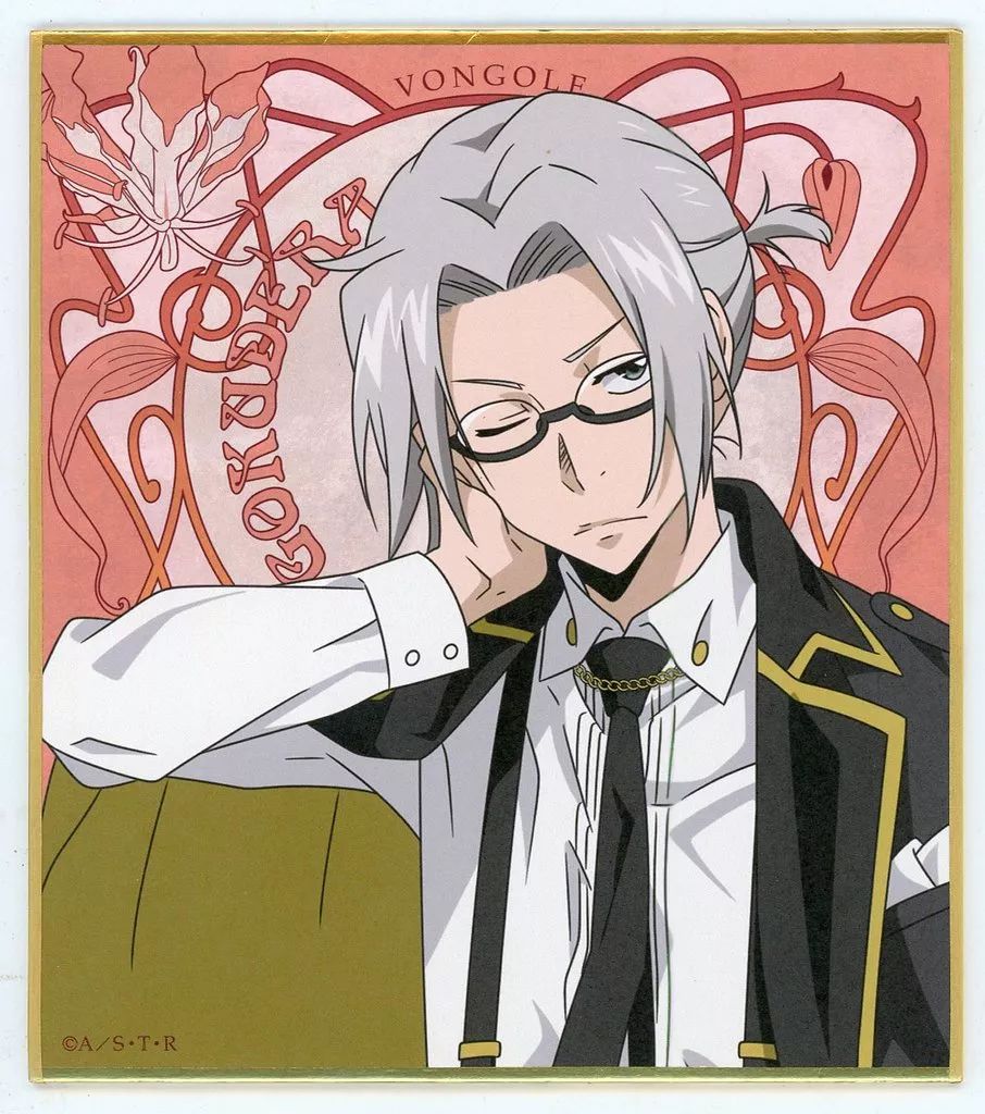 中古】紙製品 獄寺隼人 ミニ色紙 「まるくじ 家庭教師ヒットマンREBORN