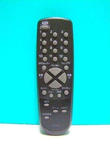 オリオン テレビリモコン CT-012