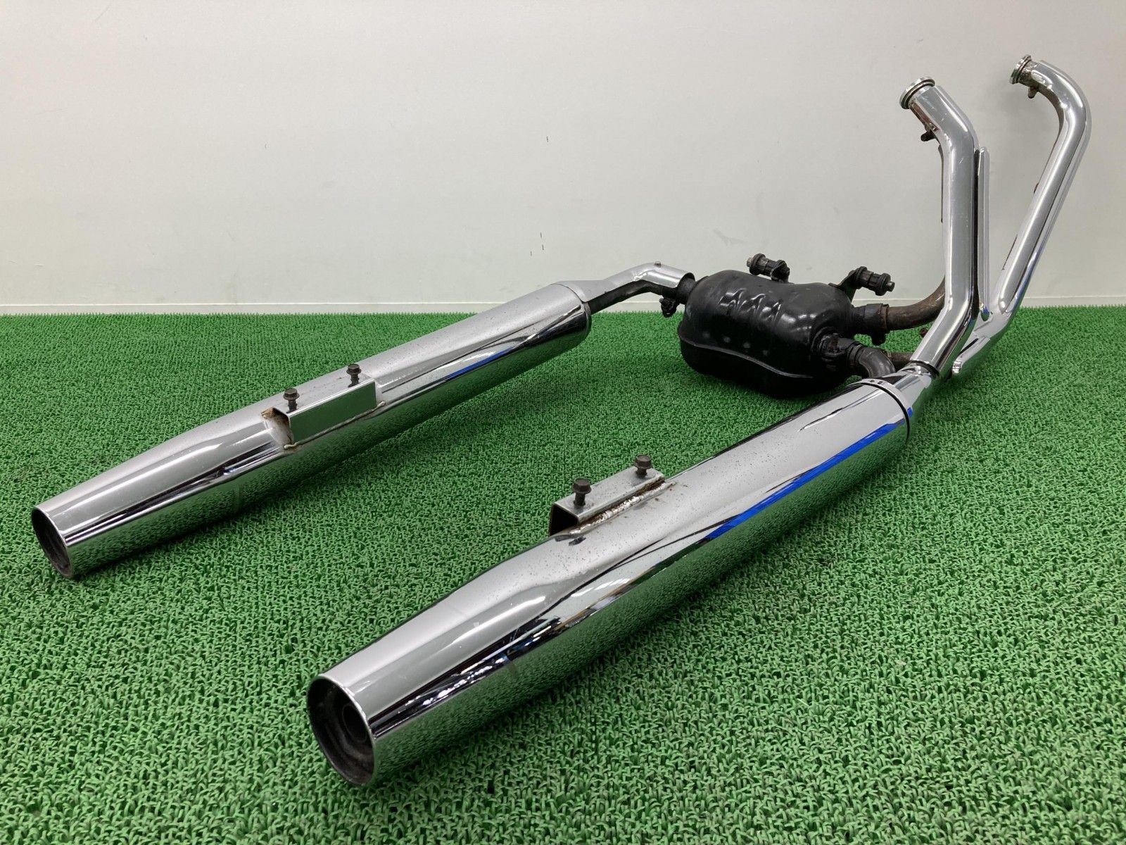 専用　参考写真 バルカン1500クラシックツアラー マフラー K378 カワサキ 純正 中古