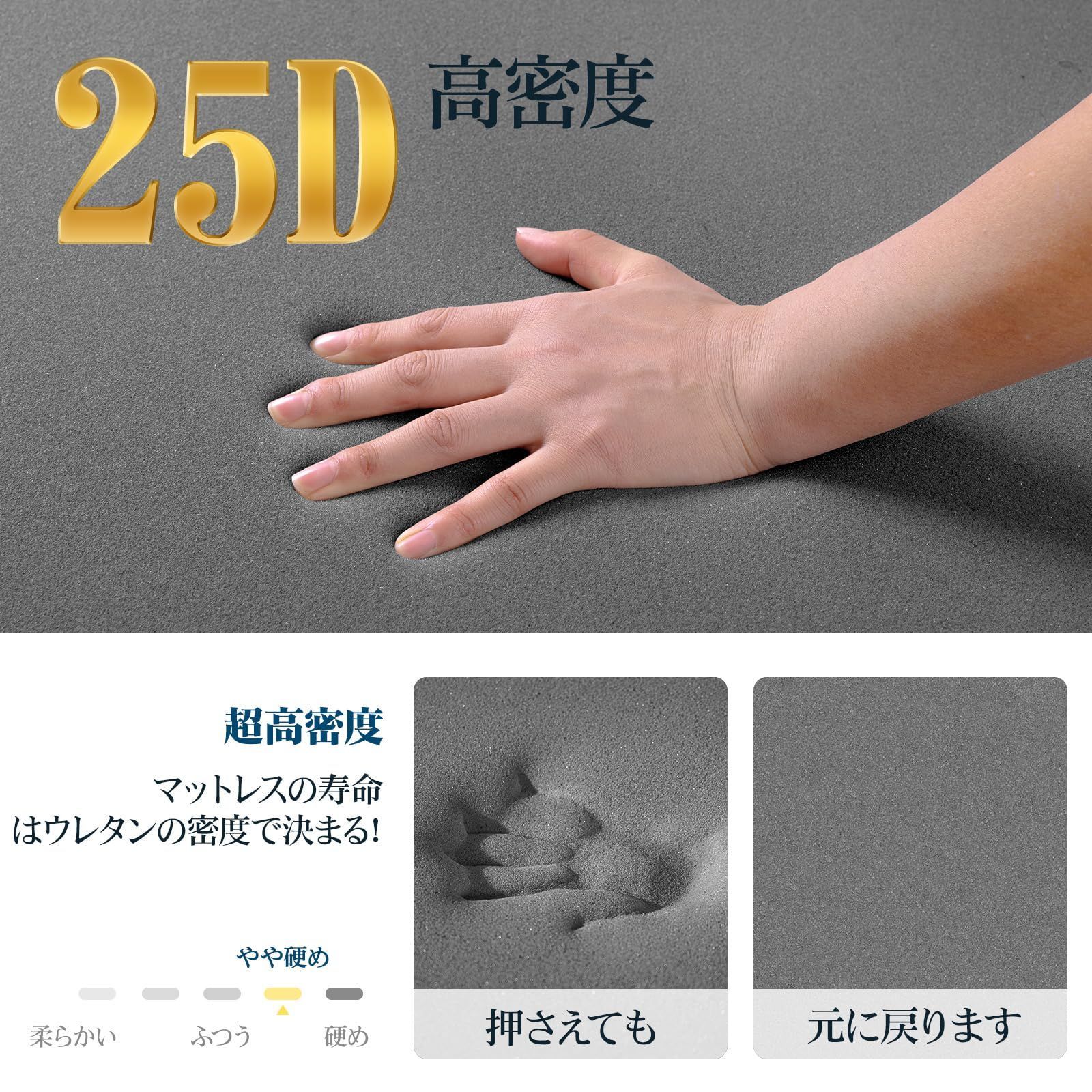 高反発マットレス 敷布団