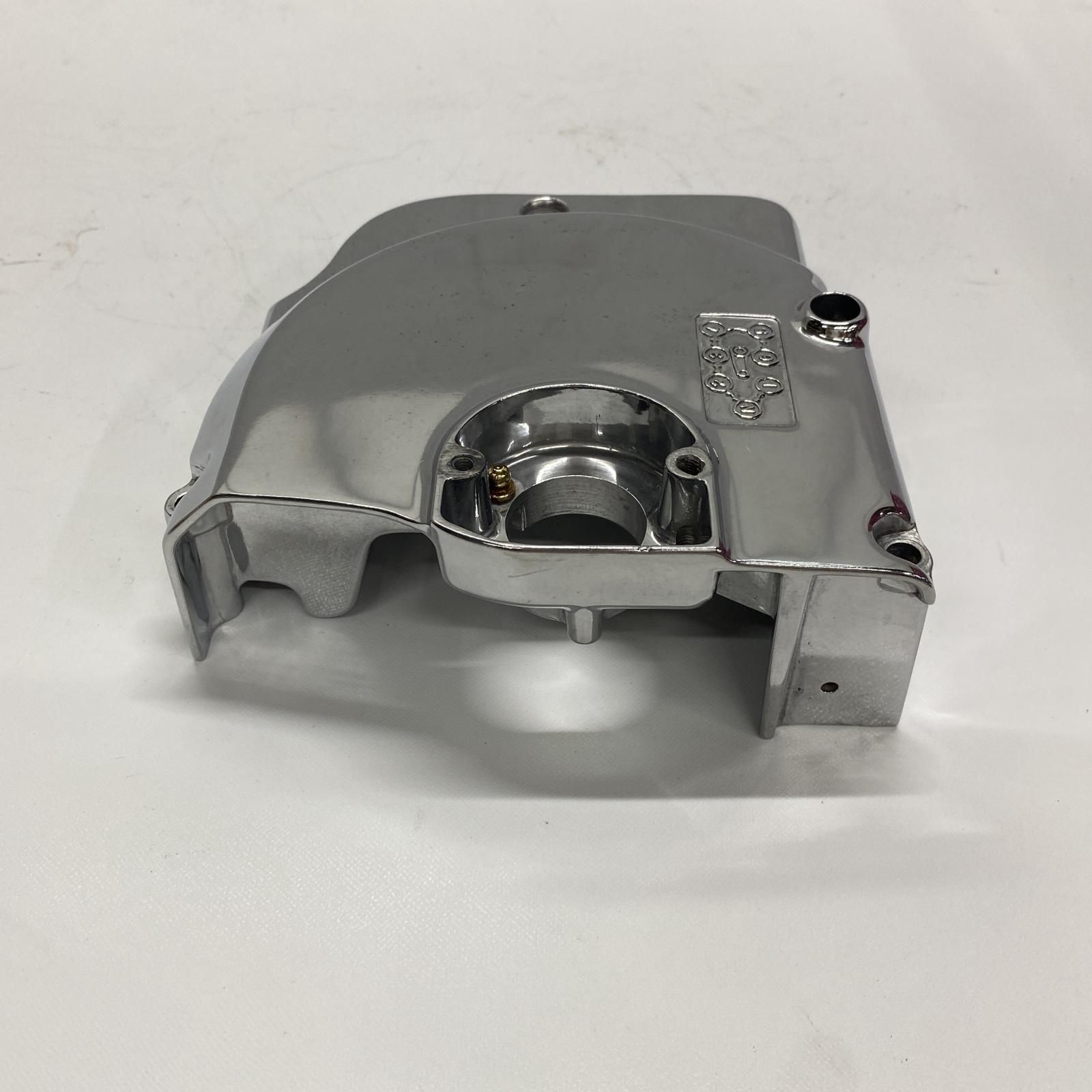 SUZUKI GS400 スプロケットカバー バレル研磨済 スズキ BRIGHTFACE_UK